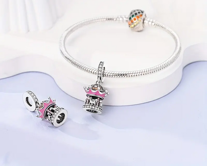 ALICE .925 Sterling Silver Charms - Magic Carousel