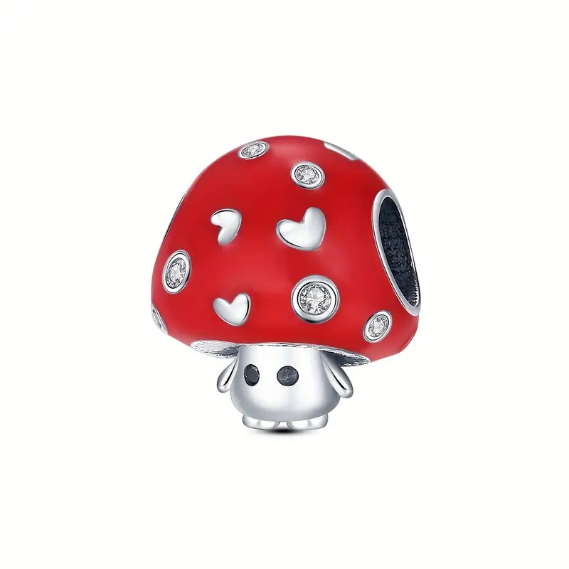 ALICE .925 Sterling Silver Charms - Mushroom Baby