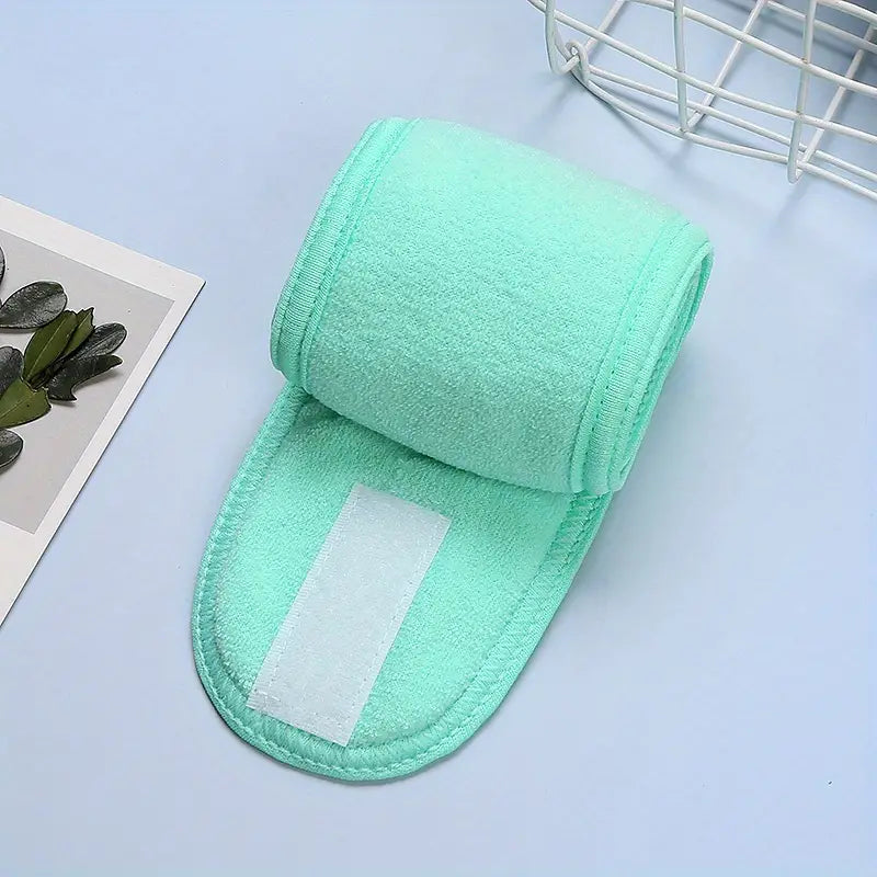 Spa Facial Headband - Super Soft Microfiber & Adjustable