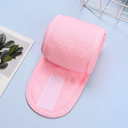 Spa Facial Headband - Super Soft Microfiber & Adjustable