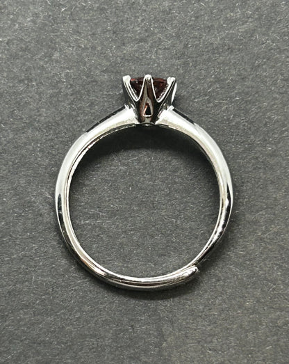 ALICE - LUXE Custom - "Whisp Collection" 5mm 3/5 Carat Solid .925 Sterling Silver Minimalist Rings