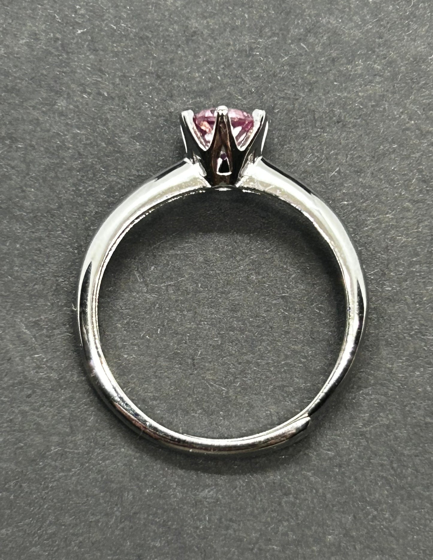 ALICE - LUXE Custom - "Whisp Collection" 5mm 3/5 Carat Solid .925 Sterling Silver Minimalist Rings