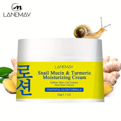 Korean Snail Mucin & Turmeric Facial Cream