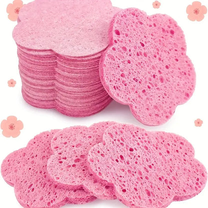 Compressed Facial Sponges Reusable & Washable Makeup Removal Puffs