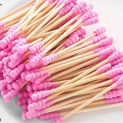 Premium Double-Headed Cotton Swabs Makeup Applications & Removal