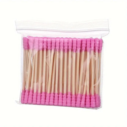 Premium Double-Headed Cotton Swabs Makeup Applications & Removal