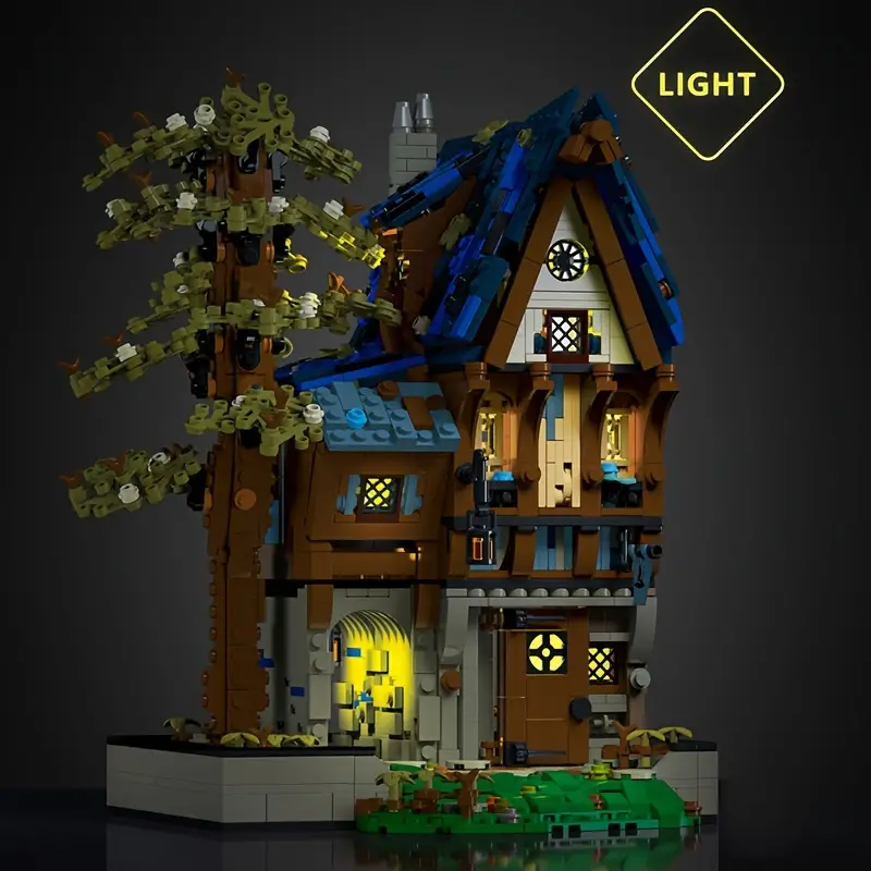 Mini Blocks Fairytale Dream House w/ LED Lighting