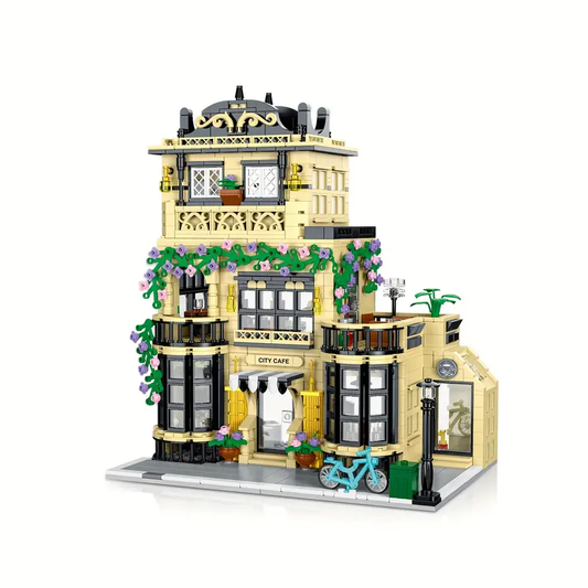 Mini Blocks Paris Cafe Dream House