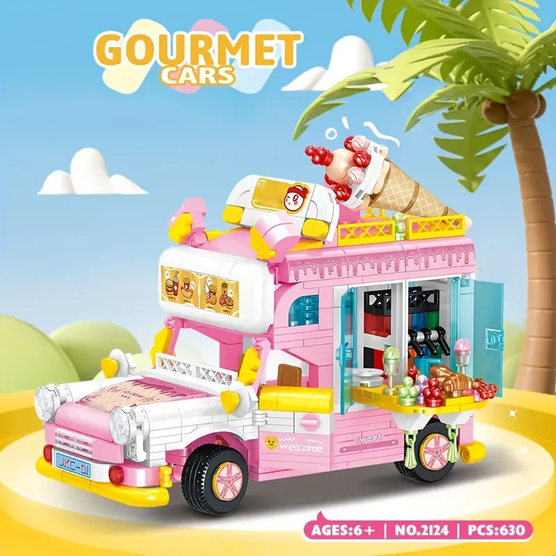 Mini Blocks Gourmet Classic Ice Cream Truck