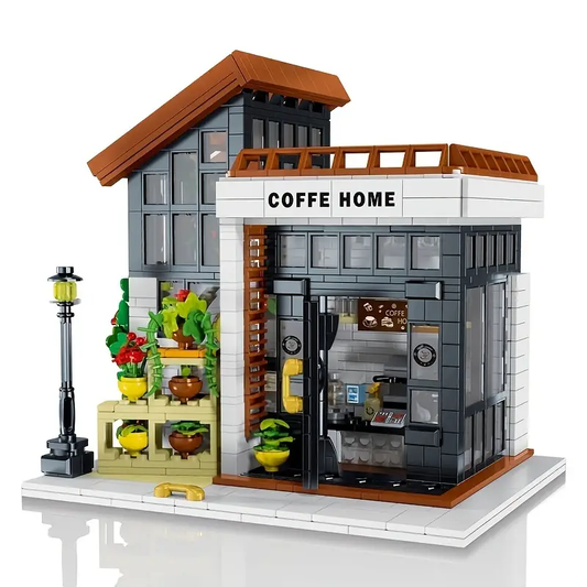 Mini Blocks Manhattan Coffee House Set