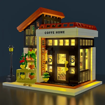 Mini Blocks Manhattan Coffee House Set