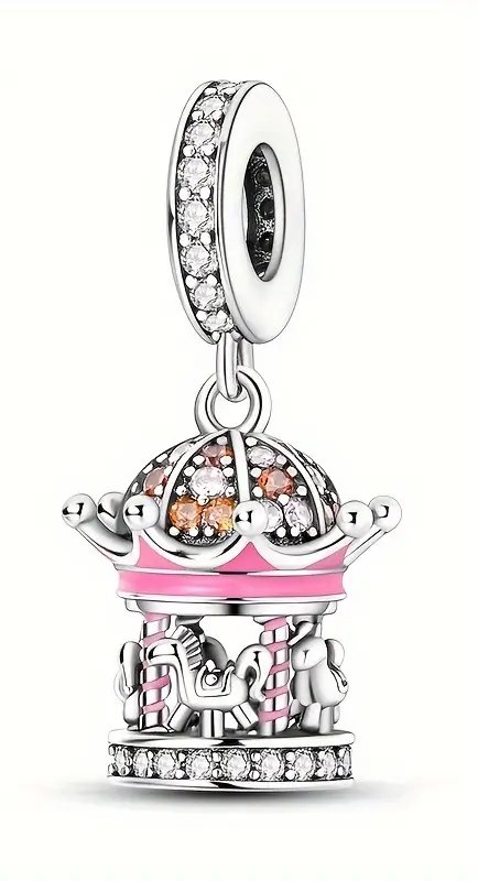 ALICE .925 Sterling Silver Charms - Magic Carousel